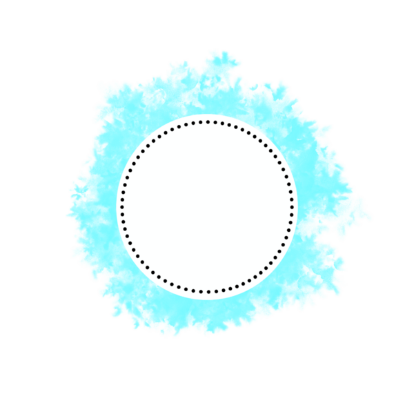 Creating vibrant circular graphic design