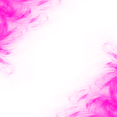 Soyut Pembe Fırça Çerçeve Kenarlığı şeffaf arkaplanda izole edildi