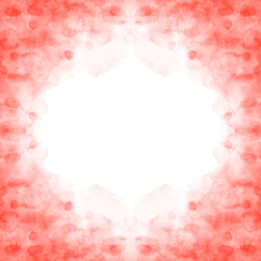 Soyut Kırmızı Fırça Çerçeve Kenarlığı şeffaf arkaplanda izole edildi