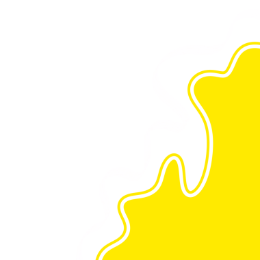Abstract Yellow Blob With white Line