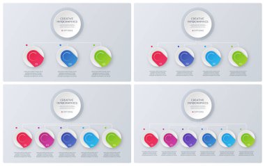 Modern stil yapısı grafik, Infographic Tasarımlar, visualizatio