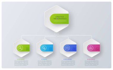 Modern stil yapısı grafiği, Infographic tasarım, görselleştirme 