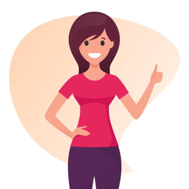 Neşeli genç gülümseyen bir başparmak hareket gösterir.