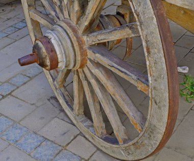  Retro tarzı şehirde köşede tasarımını