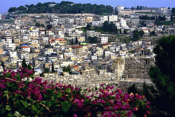 İsrail. Kudüs yerleşim alanlarının görünümü.
