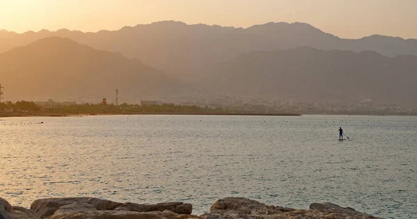 Eilat Israel Agosto 2017 Eilat Encuentra Orillas Del Mar Rojo — Foto de Stock