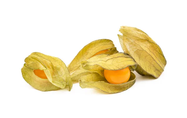 Healthy Cape Gooseberry Physalis Isolated White Background — Stock Photo, Image