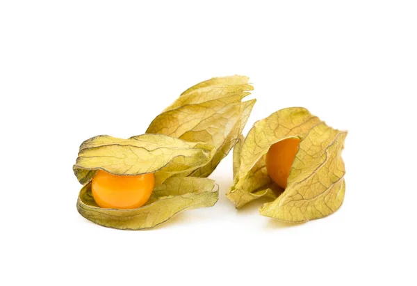 Healthy Cape Gooseberry Physalis Isolated White Background — Stock Photo, Image