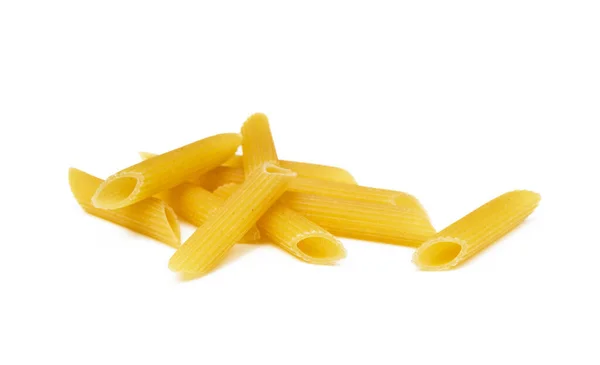 Traditionele Italiaanse Pasta Geïsoleerd Witte Achtergrond — Stockfoto