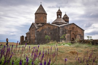 Sagmosavank manastır kompleksi, Ermenistan, 13 yüzyılda kuruldu..