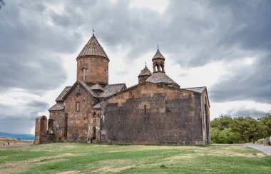 Sagmosavank manastır kompleksi, Ermenistan, 13 yüzyılda kuruldu..
