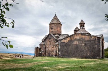 Sagmosavank manastır kompleksi, Ermenistan, 13 yüzyılda kuruldu..
