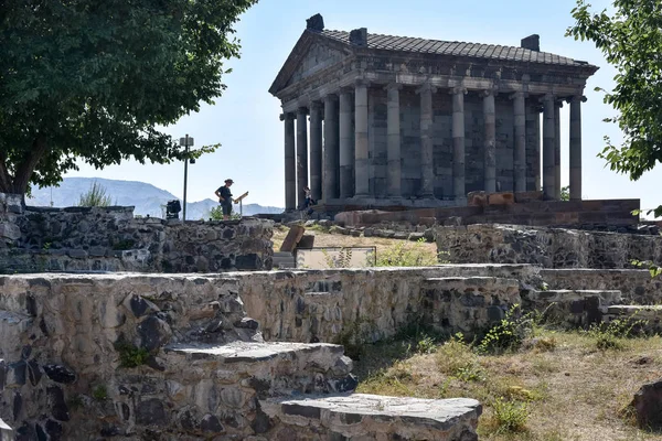 Templo Pagano Armenia Garni — Foto de Stock