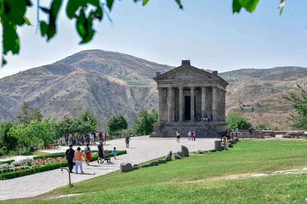  Ermenistan'daki Pagan Tapınağı. Garni .