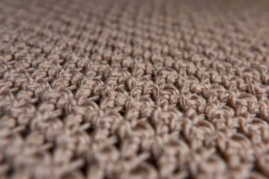 Kahverengi örgü. arkaplan dokusu .  