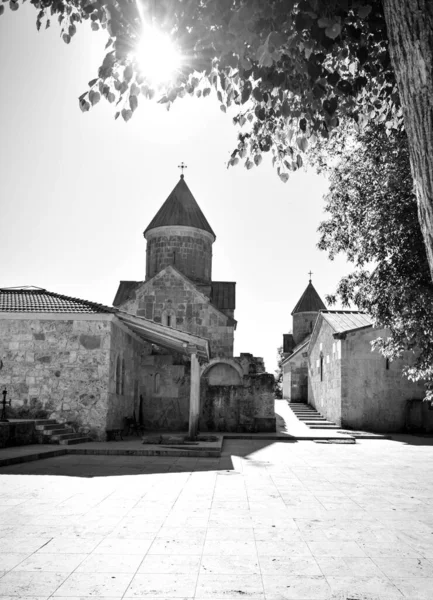 Haghartsin Antigo Complexo Mosteiro Armênio Região Tavush Vale Arborizado Cordilheira — Fotografia de Stock