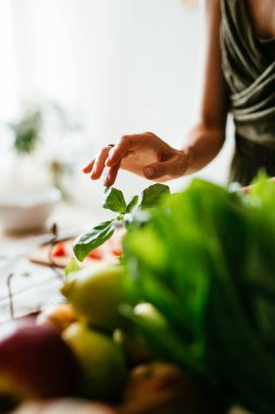 sağlıklı gıda gıda domates yeşillik yemek