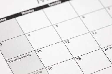 gün ışığı tasarruf 2019 takvim. Bahar ileri süre - tasarruf yaz konsepti