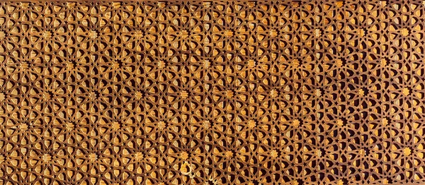 Islamitische houten ornament achtergrond — Gratis stockfoto