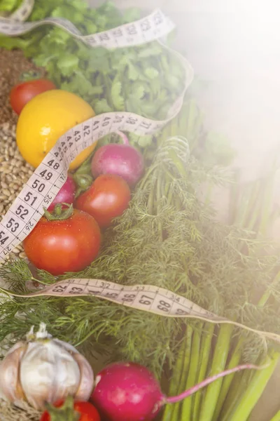 Sayuran segar. Berguna dan sehat makan — Stok Foto