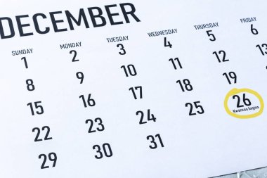 Abd'de Kwanzaa 2019 başlangıç günü