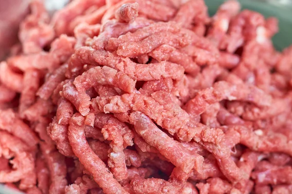 Close-up view of minced meat — Stock Photo, Image