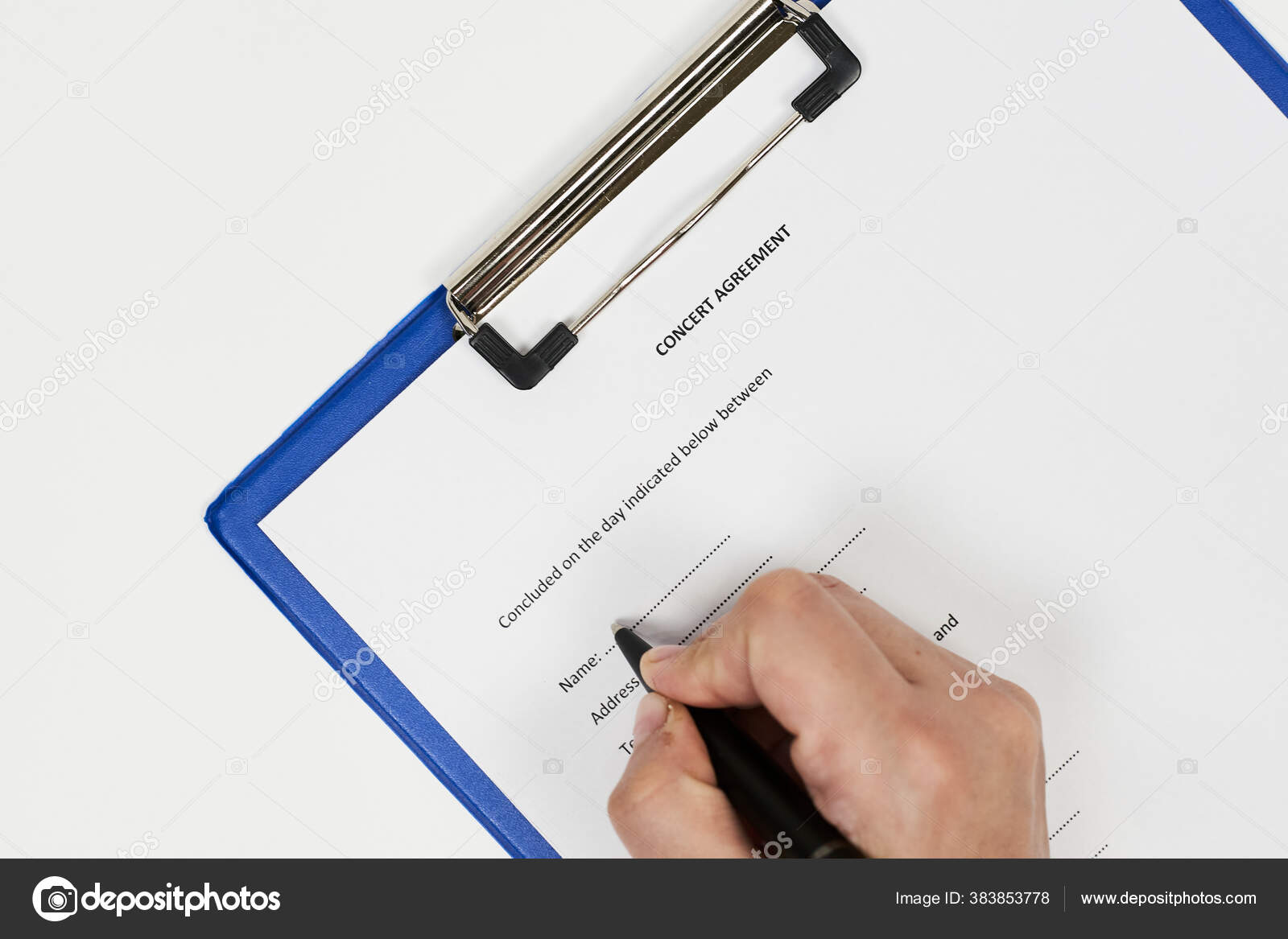 Signing concert agreement Stock Photo © golib tolibov gmail com Signing concert agreement Stock Photo © golib tolibov gmail com