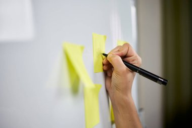 Başlangıç planlaması. Yaratıcı ekip strateji üzerinde çalışıyor