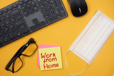 Merkez ofis çalışma alanı. Ev kavramından çalış