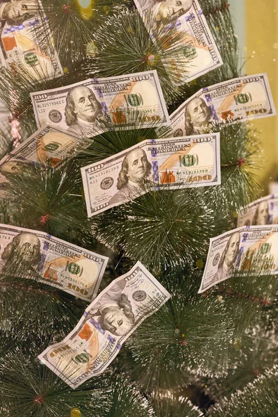 Financial Christmas tree — Stock Photo, Image