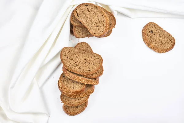 Tumpukan irisan roti roti — Stok Foto