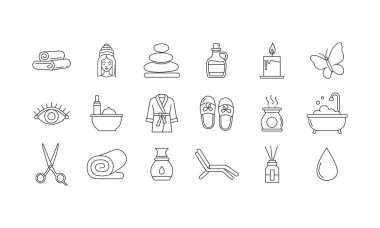 Spa Simgesi Resim Şablonu Ayarla