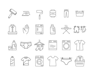 Çamaşır Simgesi Resim Şablonu Ayarla