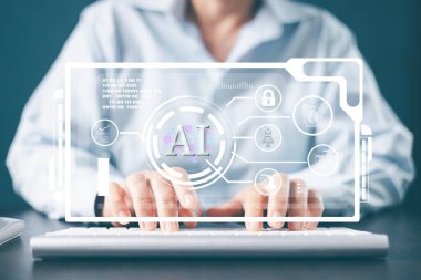 Dijital beyinli yapay zeka, öngörü analizleri, veri analizleri. Elektronik zihin. Yapay zeka, yapay zeka yeniliği. Al evlat edinme ve operasyonel destek. Neuronet, derin makine öğrenme kavramı.