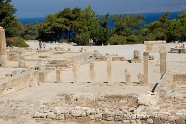 Kamiros antik kalıntıları, Rodos Grecee