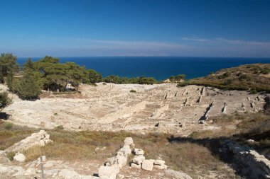  Rodos Grecee Kamiros Antik Kenti Kalıntıları