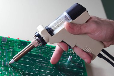 Elektrikli Vakum Lehim Sucker Desoldering Pompa