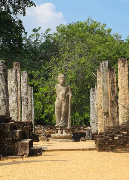 Ruines de la capitale Polonnaruwa à Srilanka — Photo