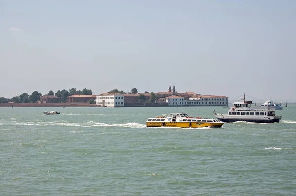 Venedig Italien Juni 2011 Blick Über Die Lagune Auf Die — Stockfoto