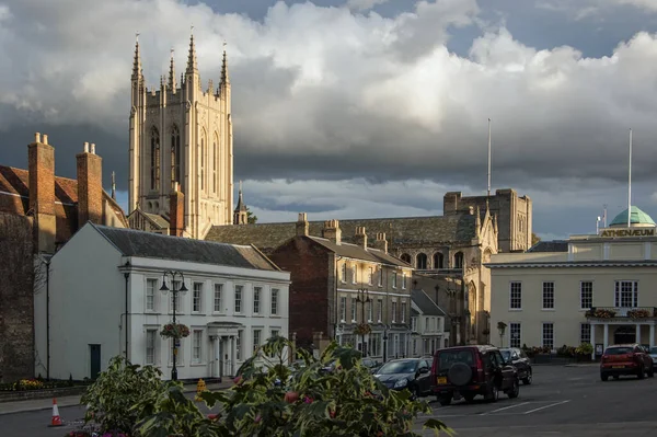 Bury Edmunds Regno Unito Settembre 2011 Centro Della Città Del — Foto Stock