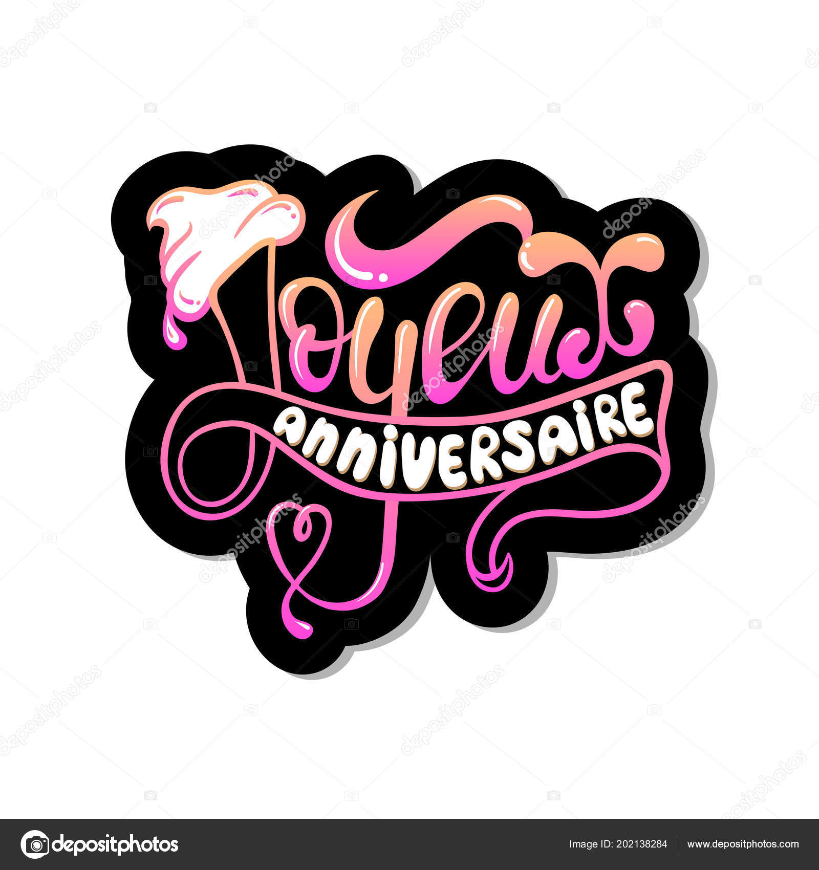 Joyeux Anniversaire Hand Lettering Happy Birthday French Joyeux Anniversaire Lettering Card Beautiful Greeting Banner Stock Vector C Ol Bratolyubova Mail Ru Joyeux Anniversaire Hand Lettering Happy Birthday French Joyeux Anniversaire Lettering Card Beautiful Greeting Banner Stock Vector C Ol Bratolyubova Mail Ru