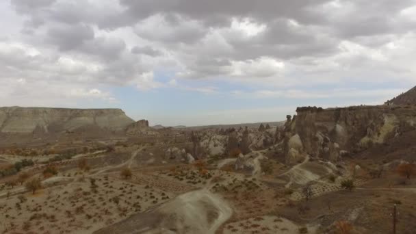 Cappadocia Szép Nap Légy Drone Jogdíjmentes Stock Videó