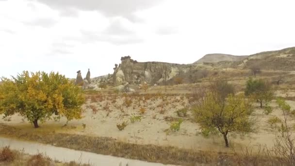 Kapadokya Güzel Gün Drone Sinek Telifsiz Stok Çekim