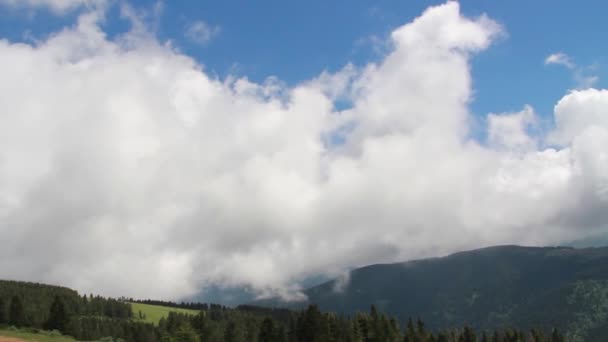 Wolken Natuur Timelapse Stockvideo's