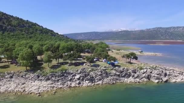 Drone Doğa Görünümü Sinek — Stok video