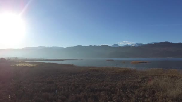 Drone Vista Naturaleza Volar — Vídeos de Stock