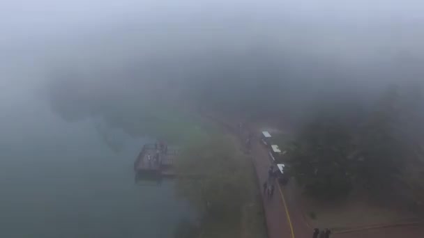 Câmera Drone Vista Natureza — Vídeo de Stock