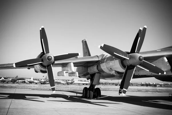 Engels Russia August 2017 Air Fleet Day Air Propeller — Stock Photo, Image