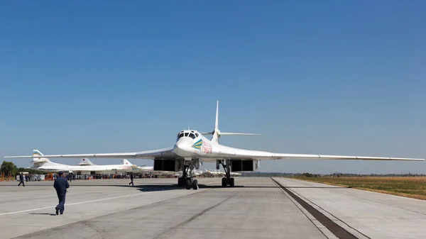 Engels Rússia Agosto 2017 Dia Frota Aérea Aeronaves Militares Aeródromo — Fotografia de Stock