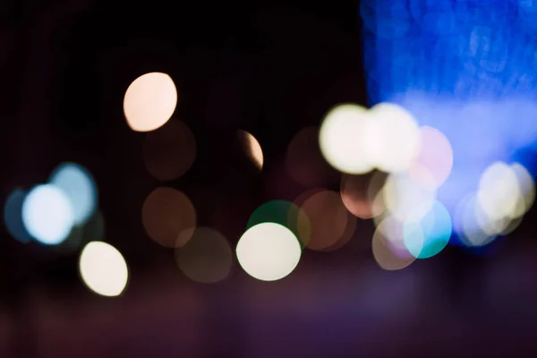 Absztrakt Háttér Színes Bokeh Fények — Stock Fotó